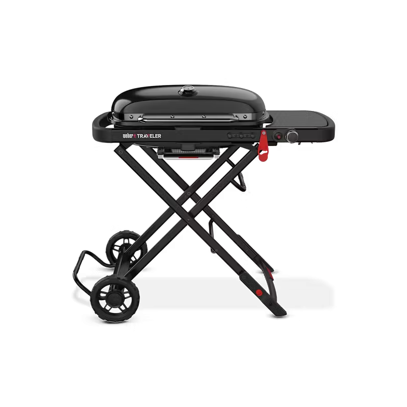 Plynový gril Weber Traveler Stealth Edition