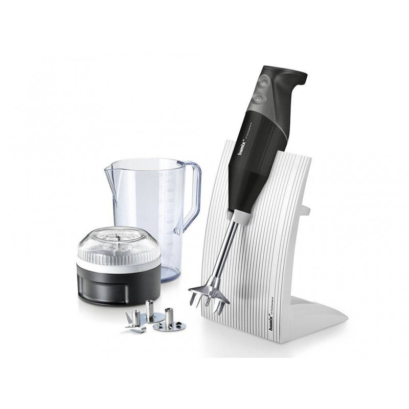 TYČOVÝ MIXÉR BAMIX SWISSLINE M200, ČIERNY MAT, 200 W