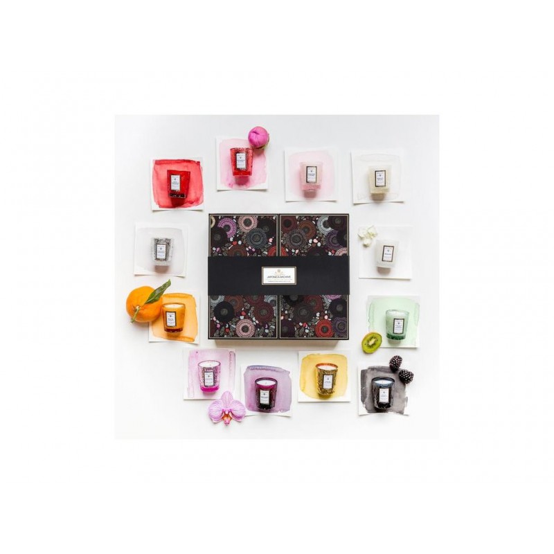 VOLUSPA JAPONICA DARČEKOVÝ SET 12 MINI SVIEČOK