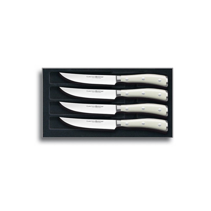 4-dielna sada steakových nožov Classic Ikon Creme 9716