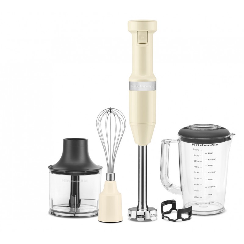 KITCHENAID KABELOVÝ TYČOVÝ MIXÉR 5KHBV83 - KREMOVÝ