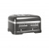 TOASTER 4 Slices strieborne šedá