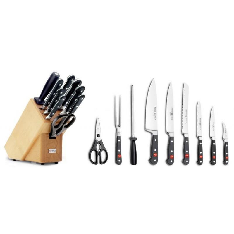 Blok nožov 9-dielny Classic, 9842