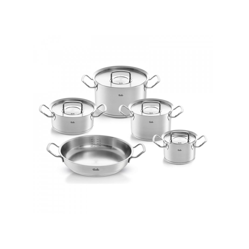 5-dielna sada Hrncov Fissler Original-Profi Collection so Sklenenými Pokrievkami, Servírovacia Panvica