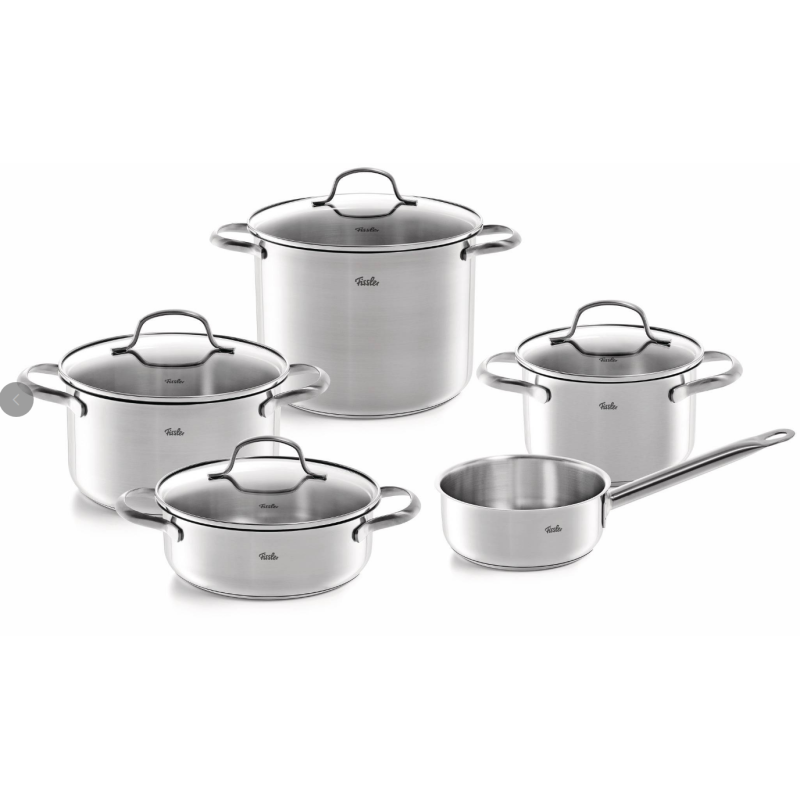 5-dielna sada Hrncov Fissler San Francisco s rajnicou