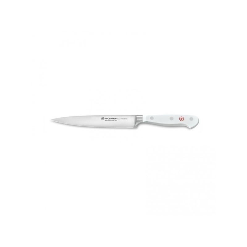 Súprava nožov CLASSIC WHITE v stojane 6 ks - Santoku