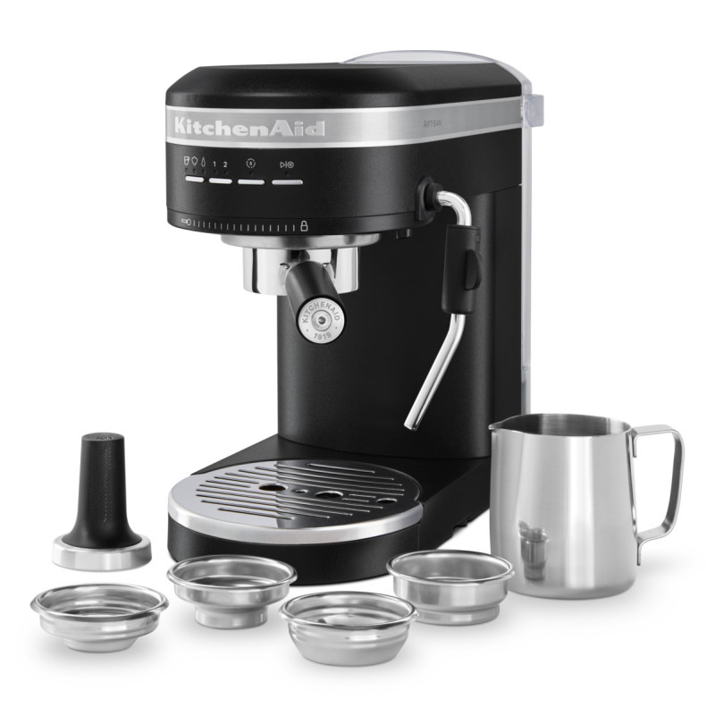 KITCHENAID ESPRESSO KÁVOVAR ARTISAN - ČIERNA MATNÁ