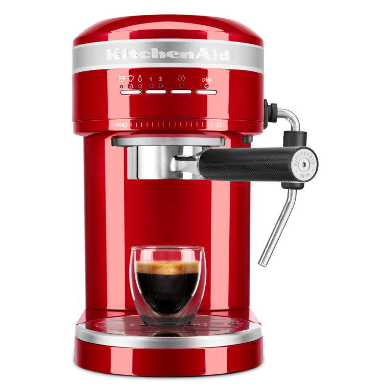 KITCHENAID ESPRESSO KÁVOVAR ARTISAN - ČERVENÁ METALÍZA