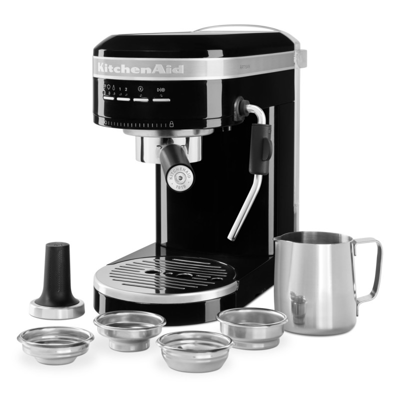 KITCHENAID ESPRESSO KÁVOVAR ARTISAN - ČIERNA METALÍZA