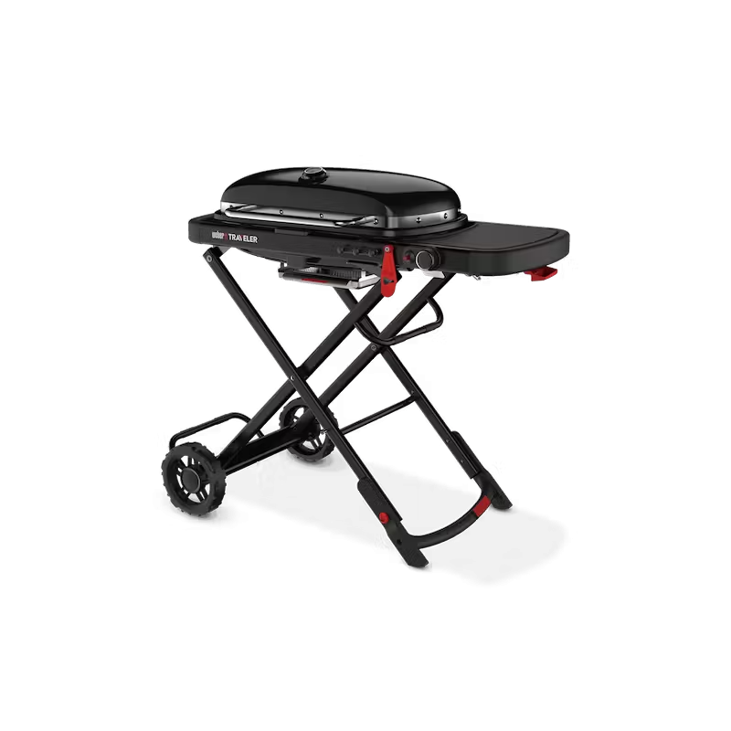Plynový gril Weber Traveler Stealth Edition