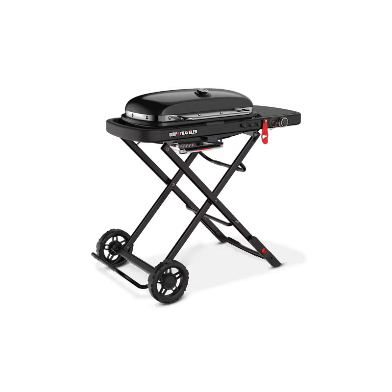 Plynový gril Weber Traveler Stealth Edition