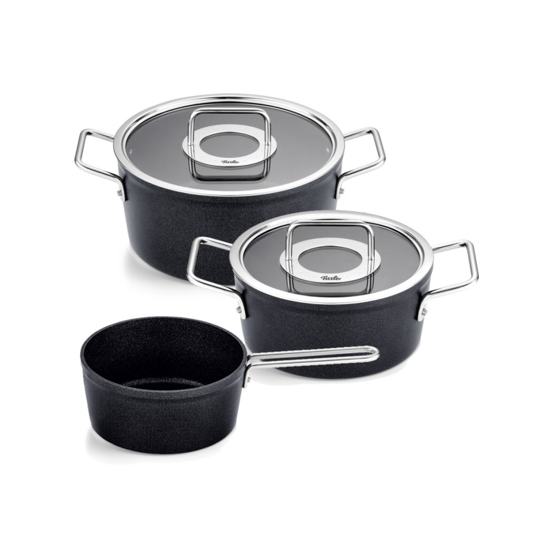 3-dielna sada hrncov Adamant s rajnicou