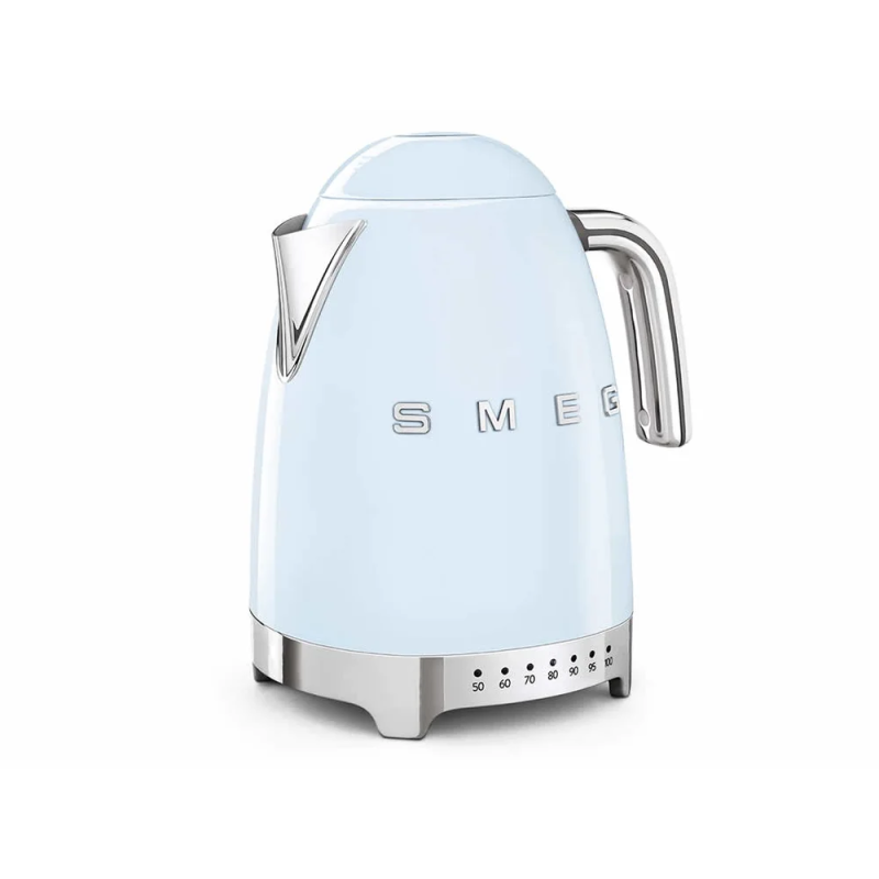 Rýchlovarná kanvica 50´s Retro Style, s reguláciou teploty, 1,7l pastelovo modrá