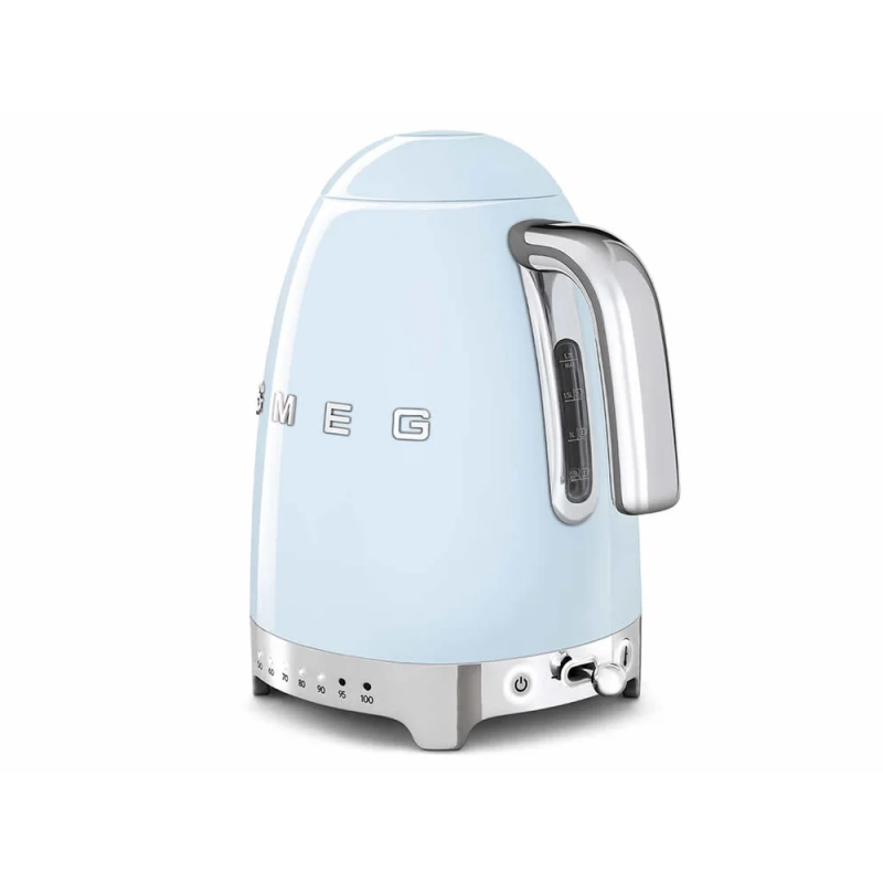 Rýchlovarná kanvica 50´s Retro Style, s reguláciou teploty, 1,7l pastelovo modrá