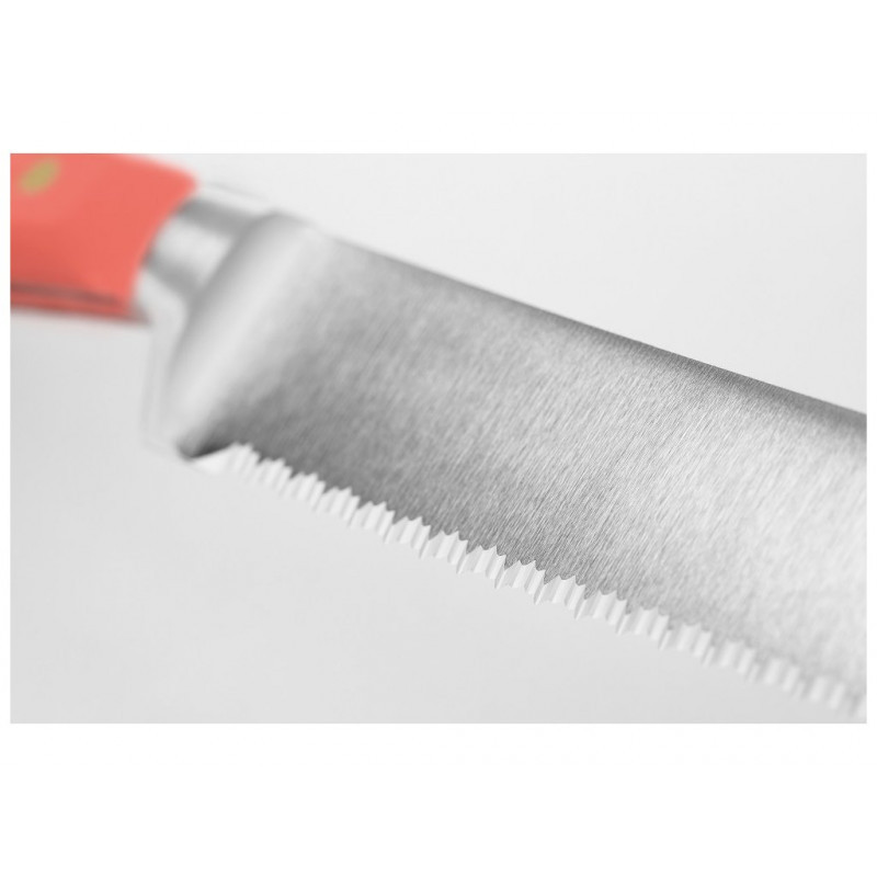 Nôž na chlieb CLASSIC COLOUR 23 cm Coral Peach