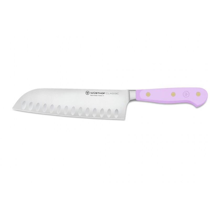Nôž Santoku CLASSIC COLOUR 17 cm s výbrusom Purple Yam