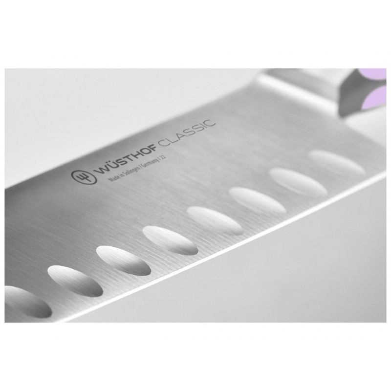 Nôž Santoku CLASSIC COLOUR 17 cm s výbrusom Purple Yam