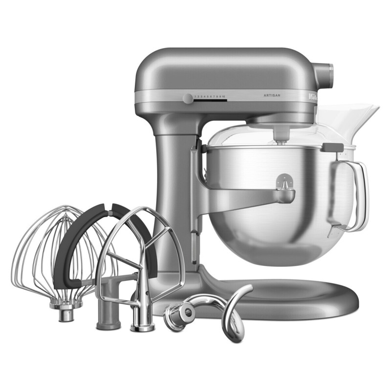 Kitchenaid robot Artisan 5KSM70SHXECU stříbrná