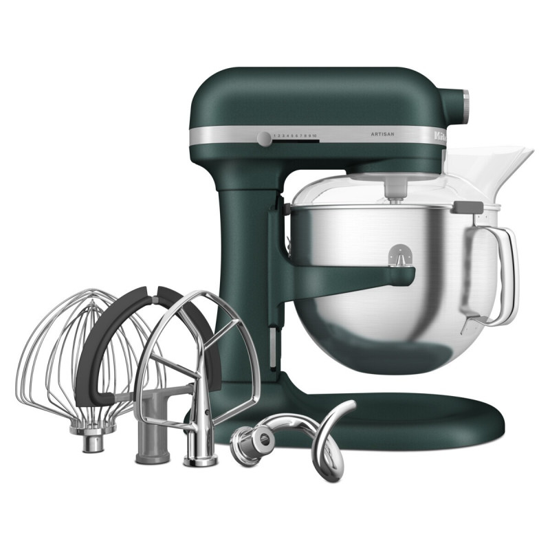 Kitchenaid robot Artisan 5KSM70SHXEPP lahvově zelená
