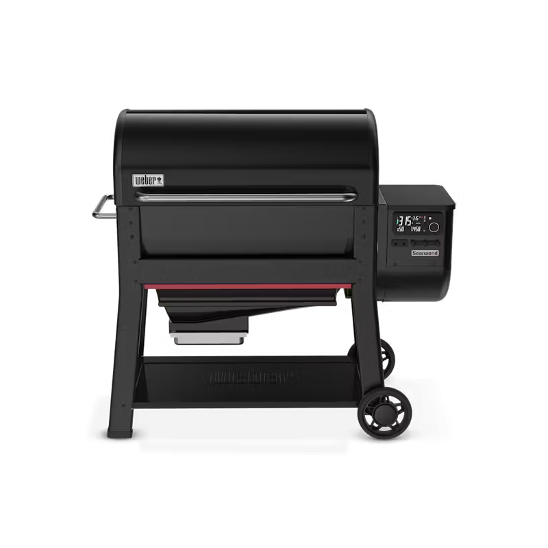 Weber Searwood XL Black 91 cm, peletový gril