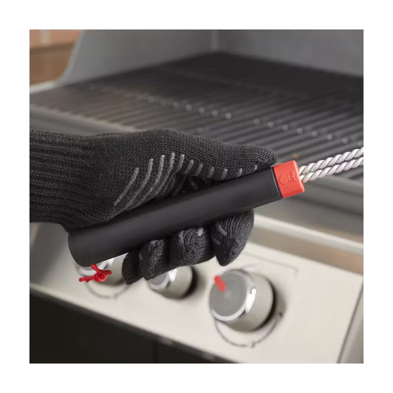 Kefka na čistenie grilu 45 cm, 3-stranná