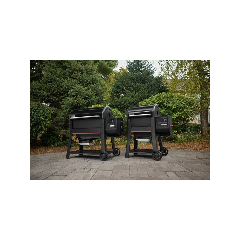 Weber Searwood XL Black 91 cm, peletový gril