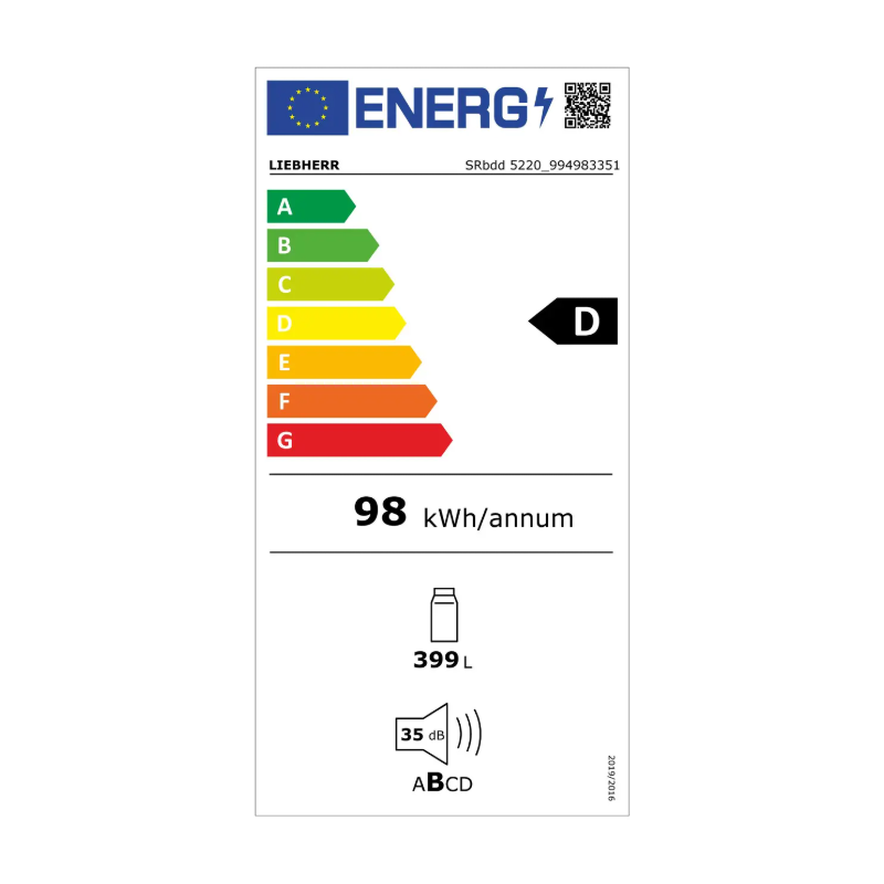 Chladnička SRbdd 5220 Plus