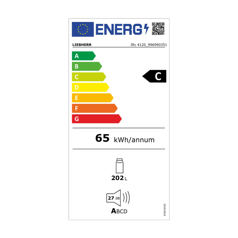 Vstavaná Chladnička IRc 4120 Plus