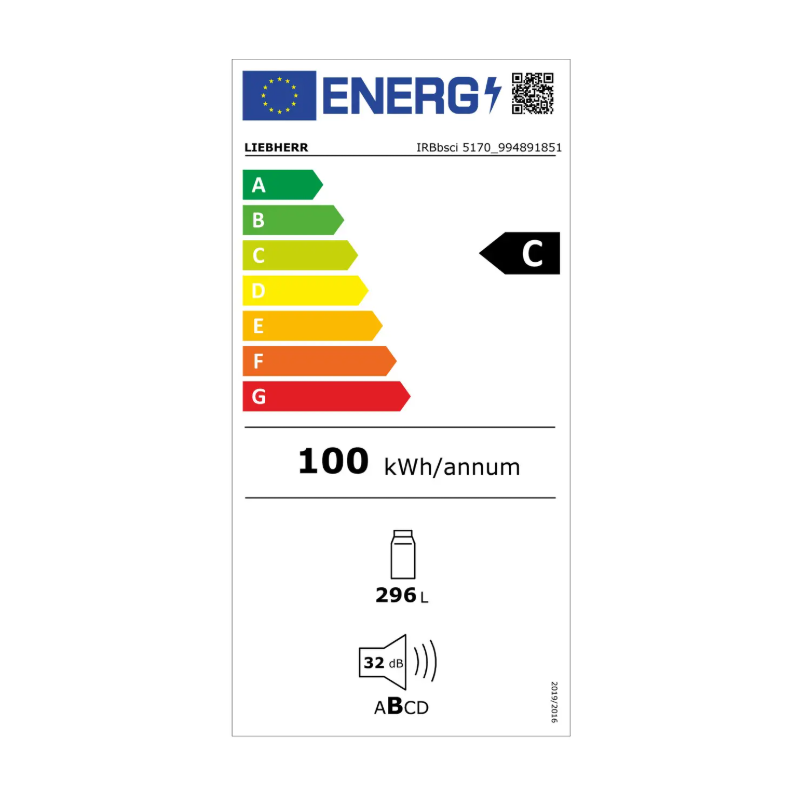 Vstavaná Chladnička IRBbsci 5170 Peak BioFresh