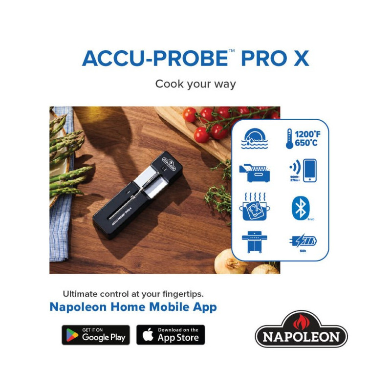 Bezdrátový teplomer Napoleon ACCU-PROBE™ PRO X.