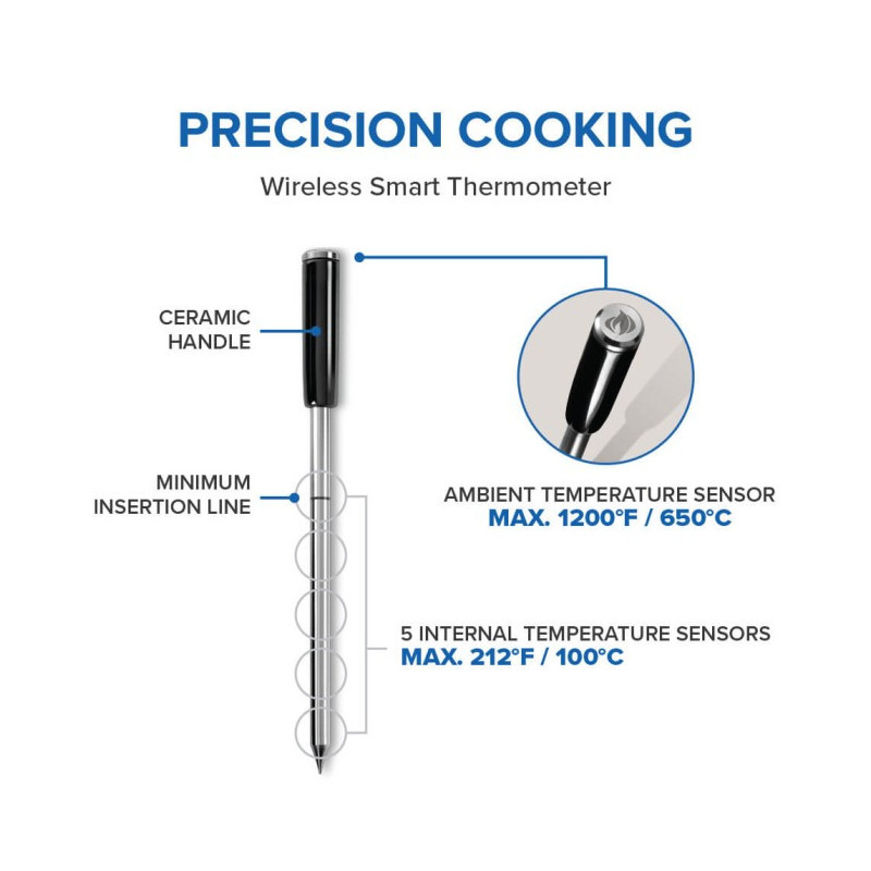 Bezdrátový teplomer Napoleon ACCU-PROBE™ PRO X.