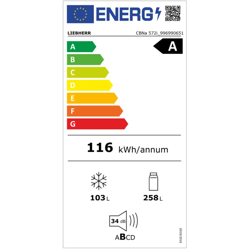 CBNa 572i Plus BioFresh NoFrost