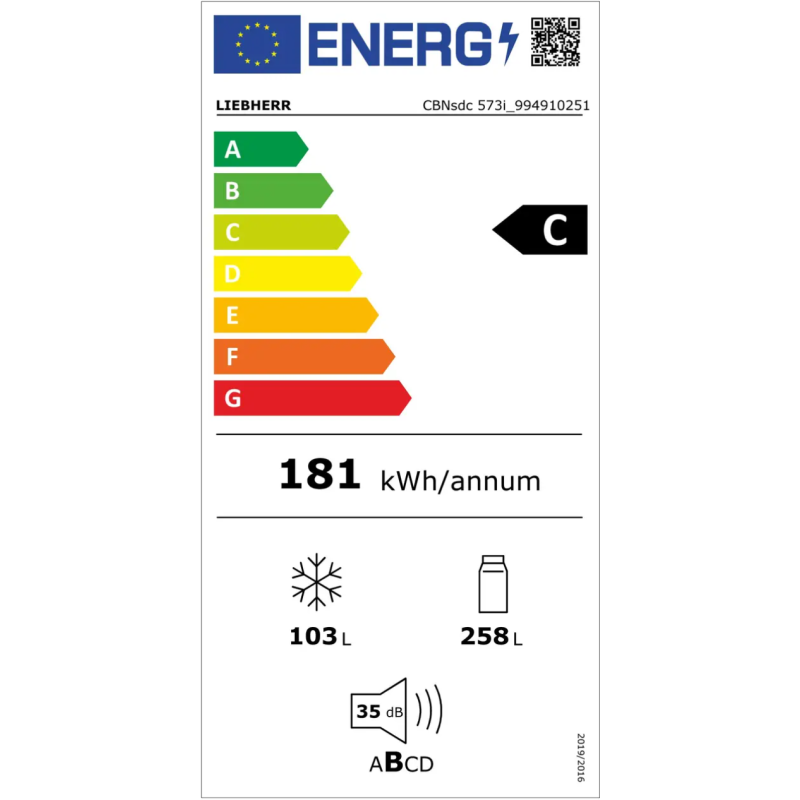 CBNsdc 573i Plus BioFresh NoFrost