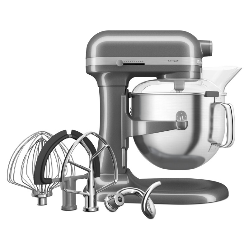 Kitchenaid robot Artisan 5KSM70SHXEMS strieborne šedá