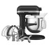 Kitchenaid robot Artisan 5KSM70SHXEBK čierna litina