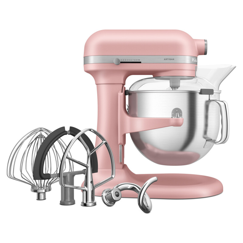 Kitchenaid robot Artisan 5KSM70SHXEDR rúžová matná