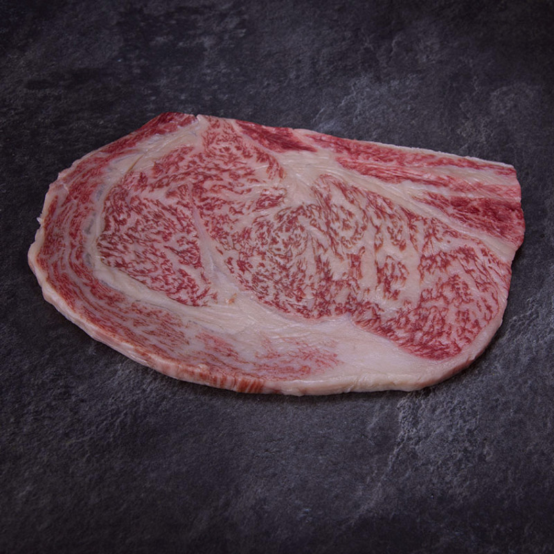 Wagyu Beef Japan Ribeye Steak Miyazaki A5 cca 100 g
