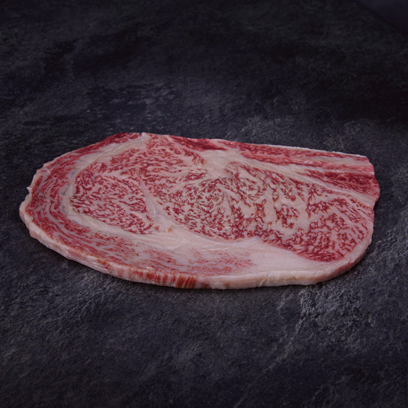 Wagyu Beef Japan Ribeye Steak Miyazaki A5 cca 100 g