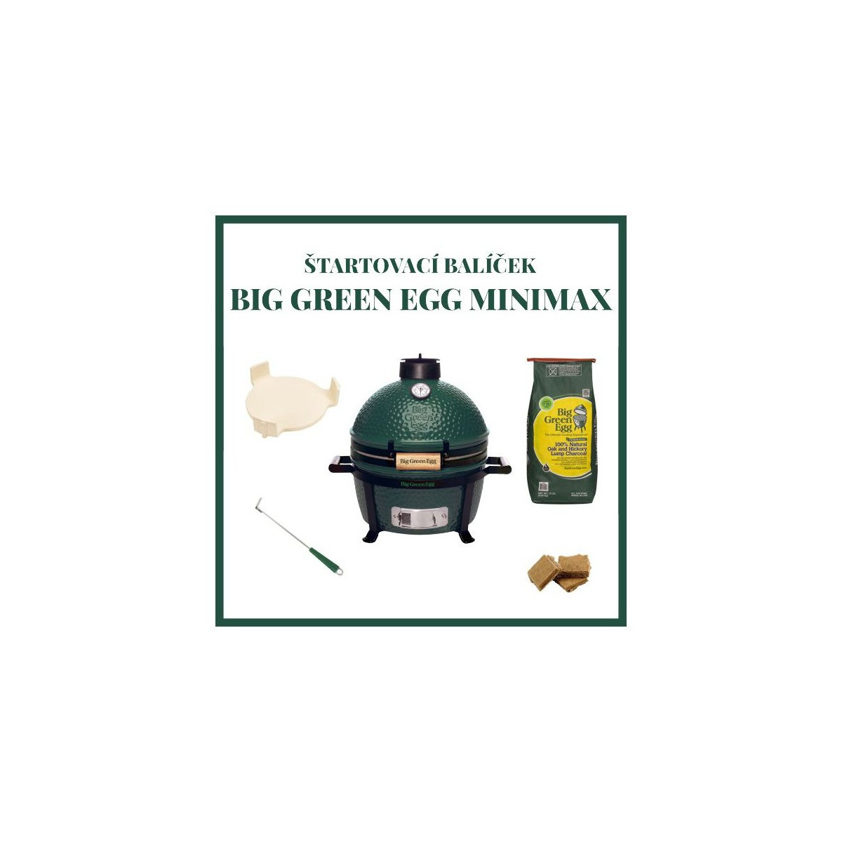 BIG GREEN EGG MINIMAX štartovacia zostava 2026