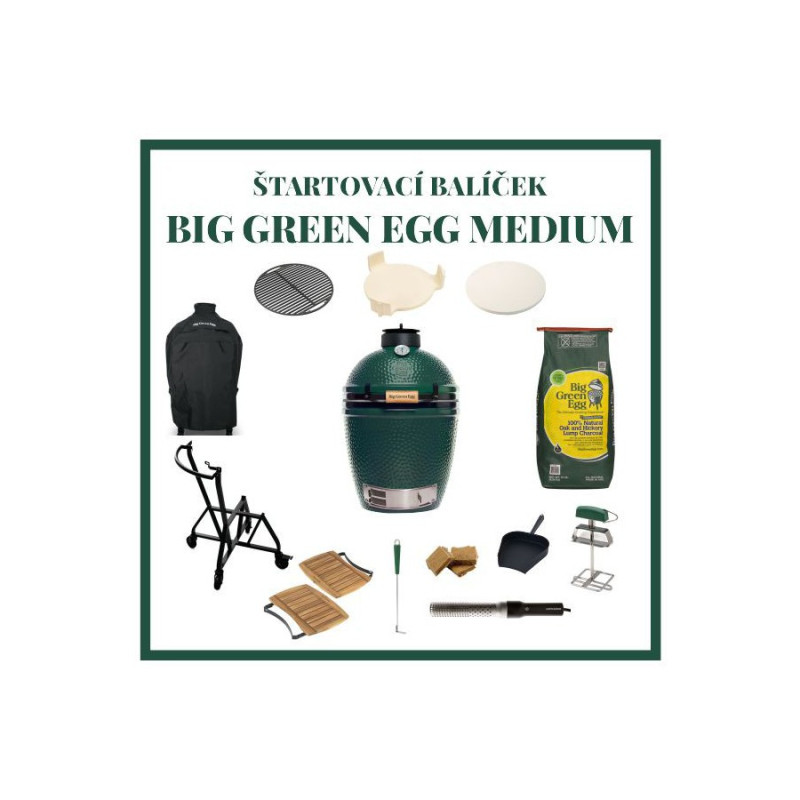 BIG GREEN EGG MEDIUM odporučaná zostava 2026