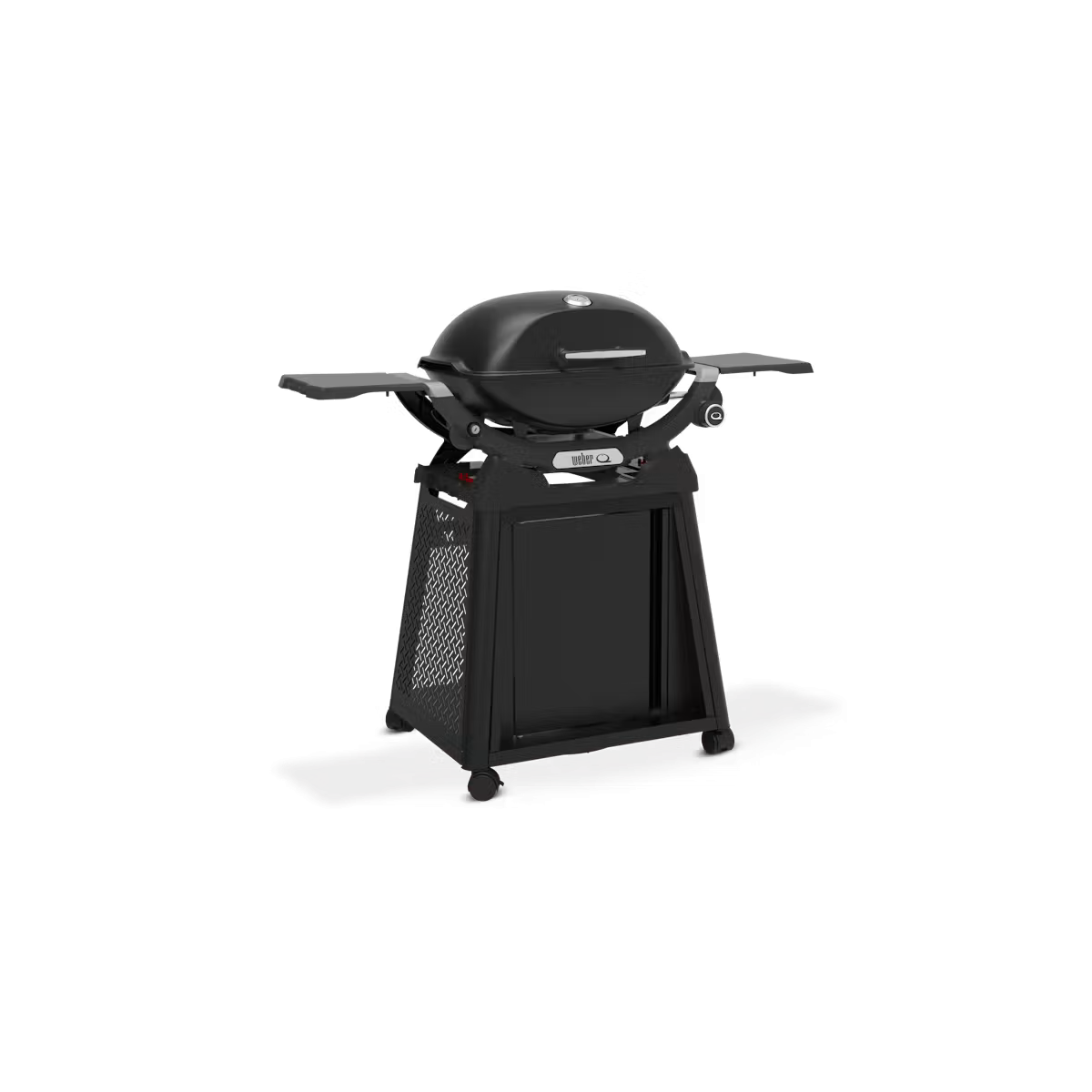 Weber Plynový gril Q 2200N s postrannými stolíkmi a vozíkom Premium