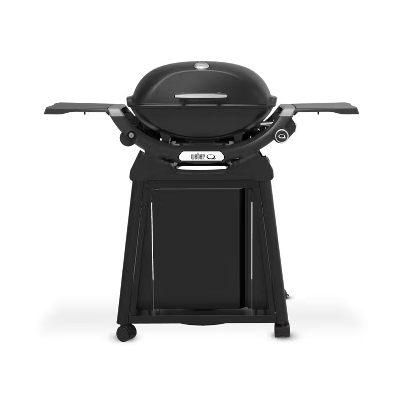 Weber Plynový gril Q 2200N s postrannými stolíkmi a vozíkom Premium