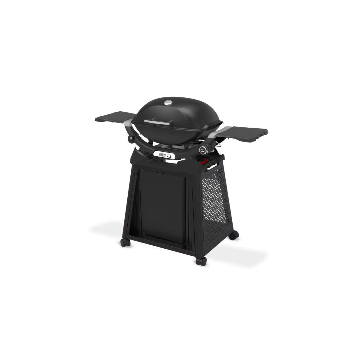 Weber Plynový gril Q 2200N s postrannými stolíkmi a vozíkom Premium
