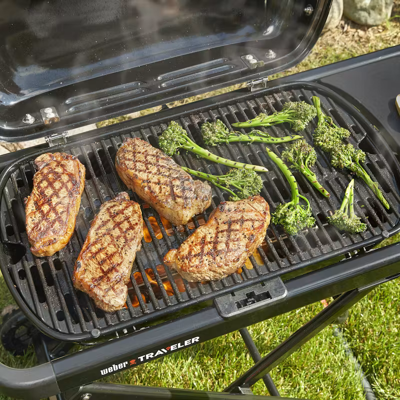 Weber Prenosný plynový gril Weber Traveler®