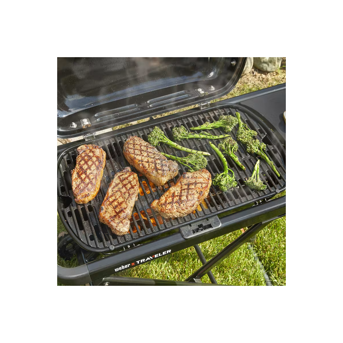 Weber Prenosný plynový gril Weber Traveler®