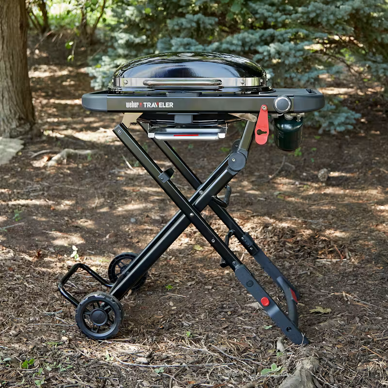 Weber Prenosný plynový gril Weber Traveler® Compact
