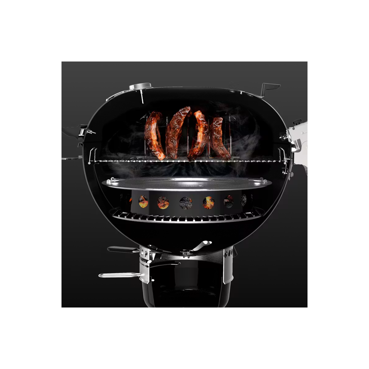 Weber Gril na drevené uhlie Master-Touch Premium, 57 cm
