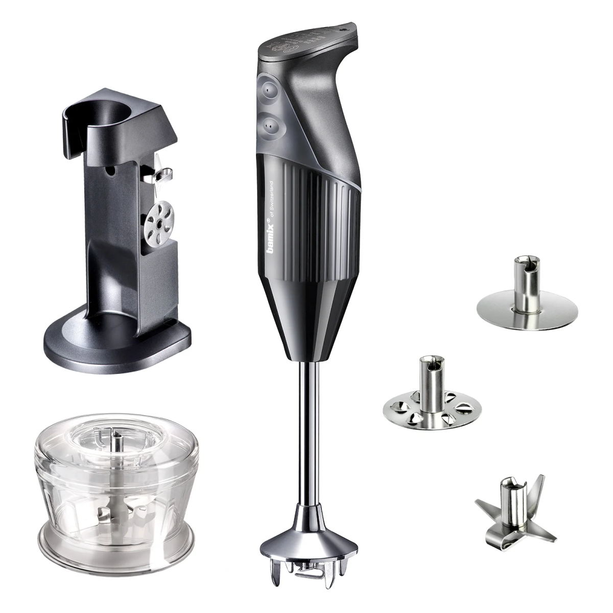 Ponorný tyčový mixér Deluxe, typ D, 200 W, čierna