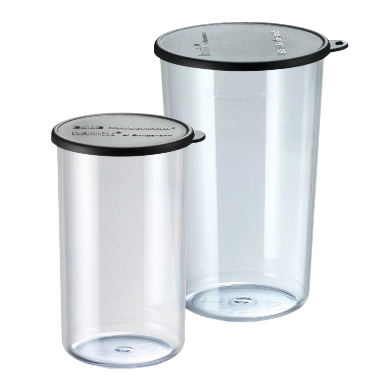 Sada 2 pohárov Bekaer s viečkami, 400 a 600 ml