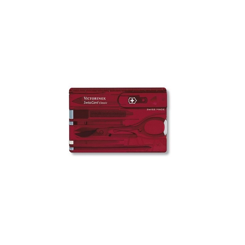 Victorinox 0.7100.T SwissCard Classic Ruby